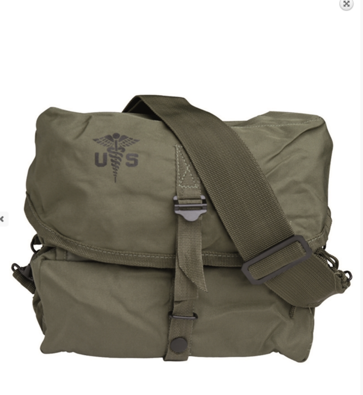 US Army Medical KIT Bag in Oliv Vietnam
